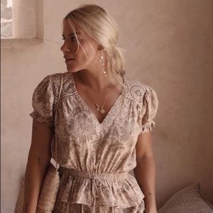 Spell and The Gypsy Lioness Cap Sleeve